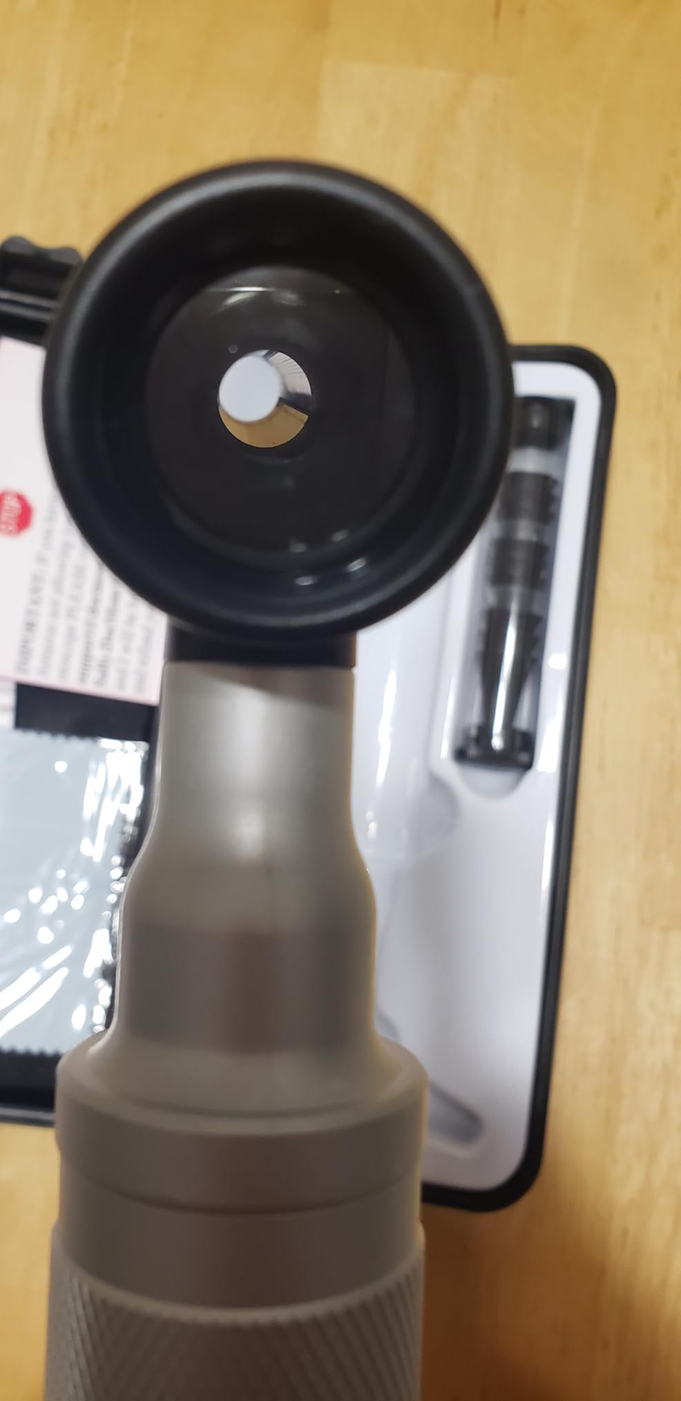 5th Gen Dr Mom Professional Otoscope - Full-Size with Our Largest Lens, Complete with Batteries and Hard Travel Case customer photo 1