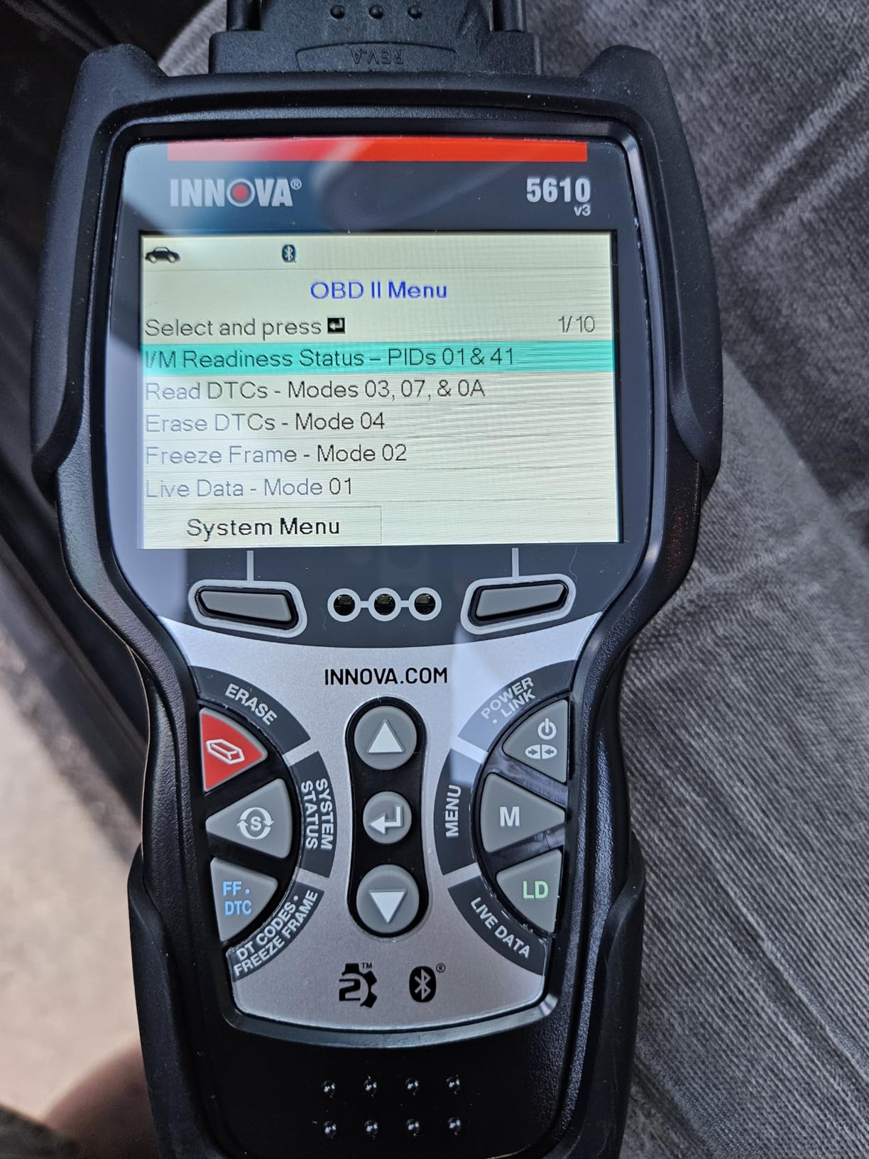 Innova 5610 OBD2 Bidirectional Scan Tool - Understand Your Vehicle, Pinpoint What's Wrong, and Complete Your Repairs with Less Headache, Updates Included, US-Based Technical Support customer photo 1