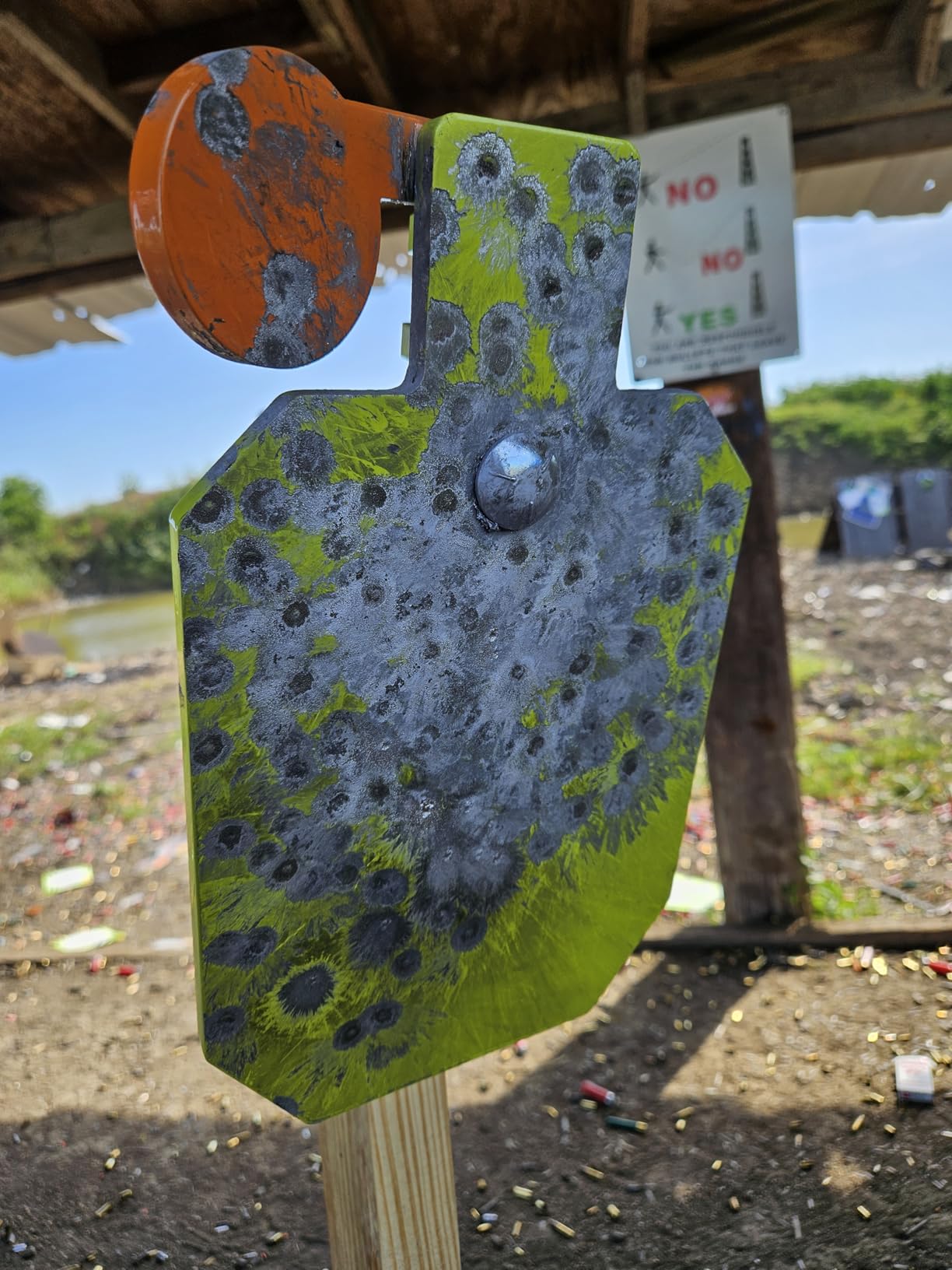 Highwild AR500 Steel Hostage Reactive IDPA Shooting Target 3/8