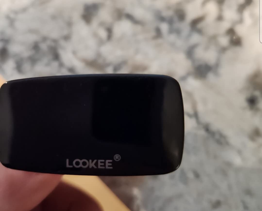 LOOKEE O2-Tracker Ring Continuous Pulse Oximeter - Wearable Oxygen Monitor with Vibration Reminder for Low O2 - Rechargeable Blood Oxygen Saturation SpO2 Meter - Free APP with Reports customer photo 2