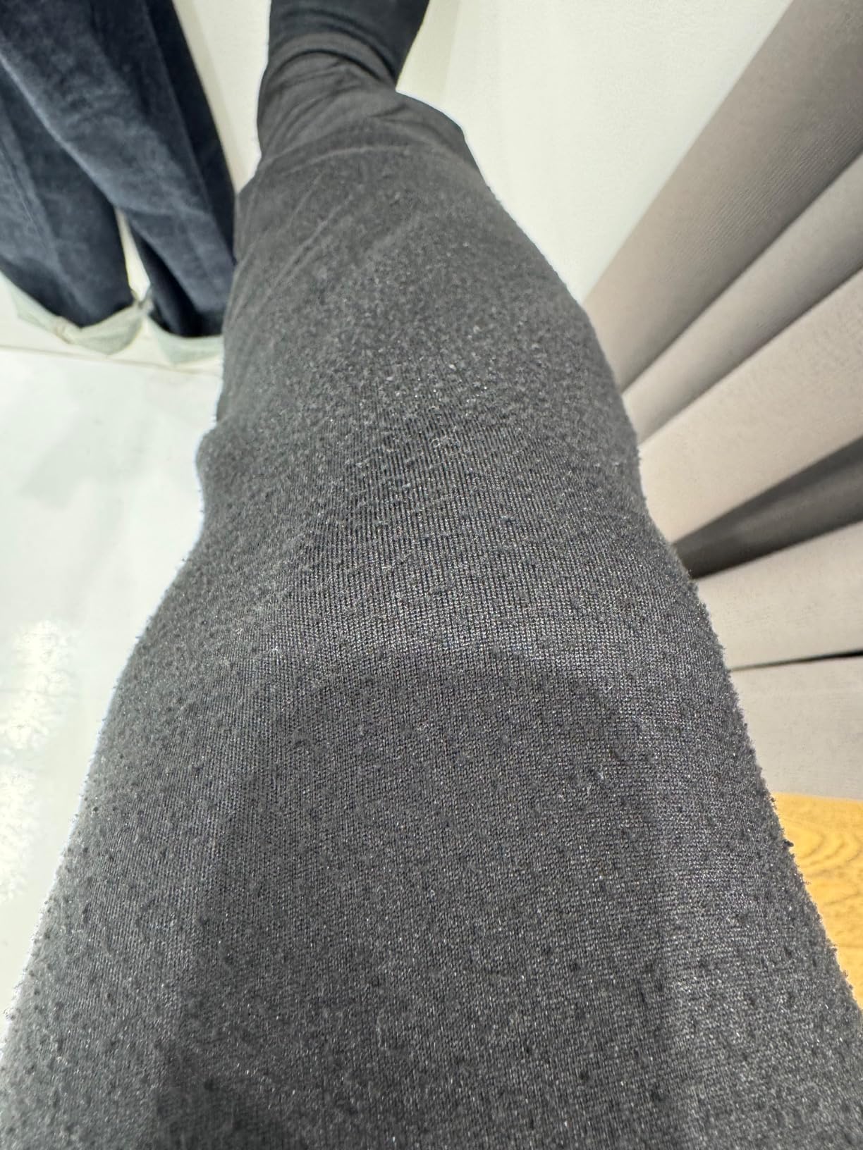 Long Johns Thermal Underwear for Men V Neck Fleece Lined Base Layer Set for Cold Weather (Medium, Black) customer photo 1