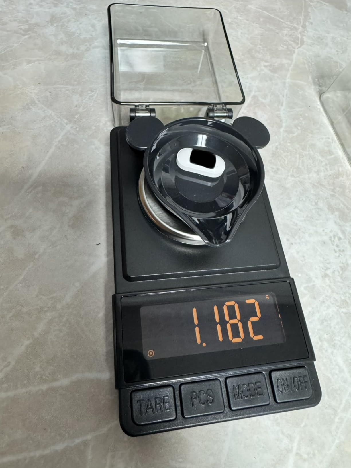 MAXUS Digital Milligram Scale 50g/0.001g, Compact Mg Scale with 20g Calibration Weight and Accessories, Black Powder Scale for Reloading customer photo 2