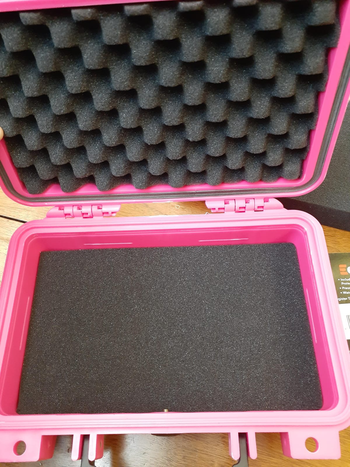 Eylar Tactical Hard Gun Case Water & Shock Proof With Foam TSA Approved 11.6 Inch 8.3 Inch 3.8 Inch customer photo 2