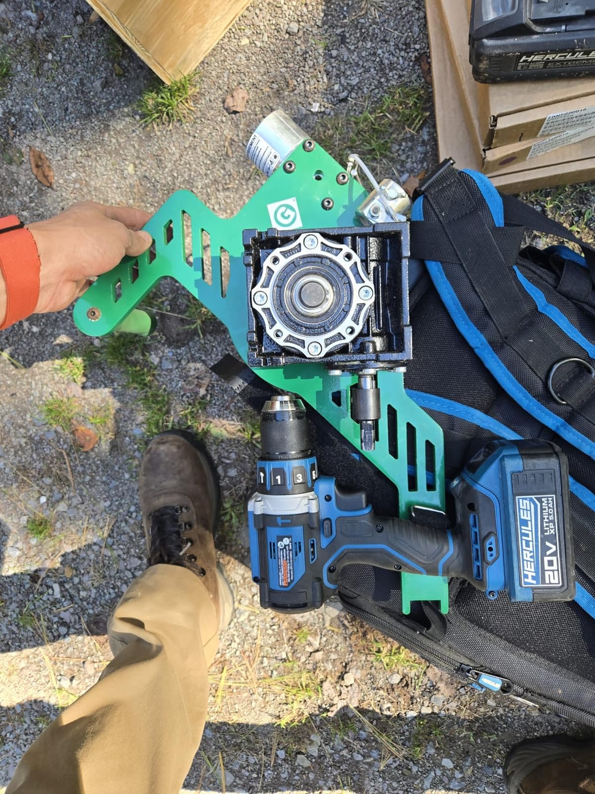 Greenlee G1 Versi-Tugger Handheld 1,000-lb. Electrical Cable Puller, 1/2