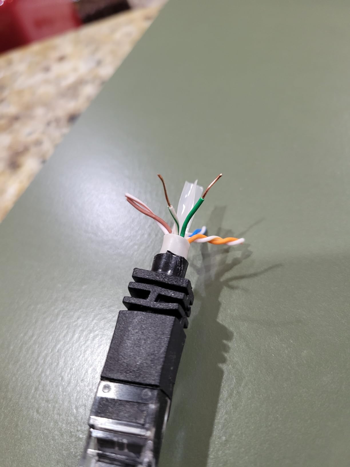 300' FT Oxygen-Free Copper Heavy Duty CAT6 Waterproof Outdoor Direct Burial UV Resistant Ethernet LAN Network Patch Cable RJ45 Cord (300FT Outdoor) customer photo 1