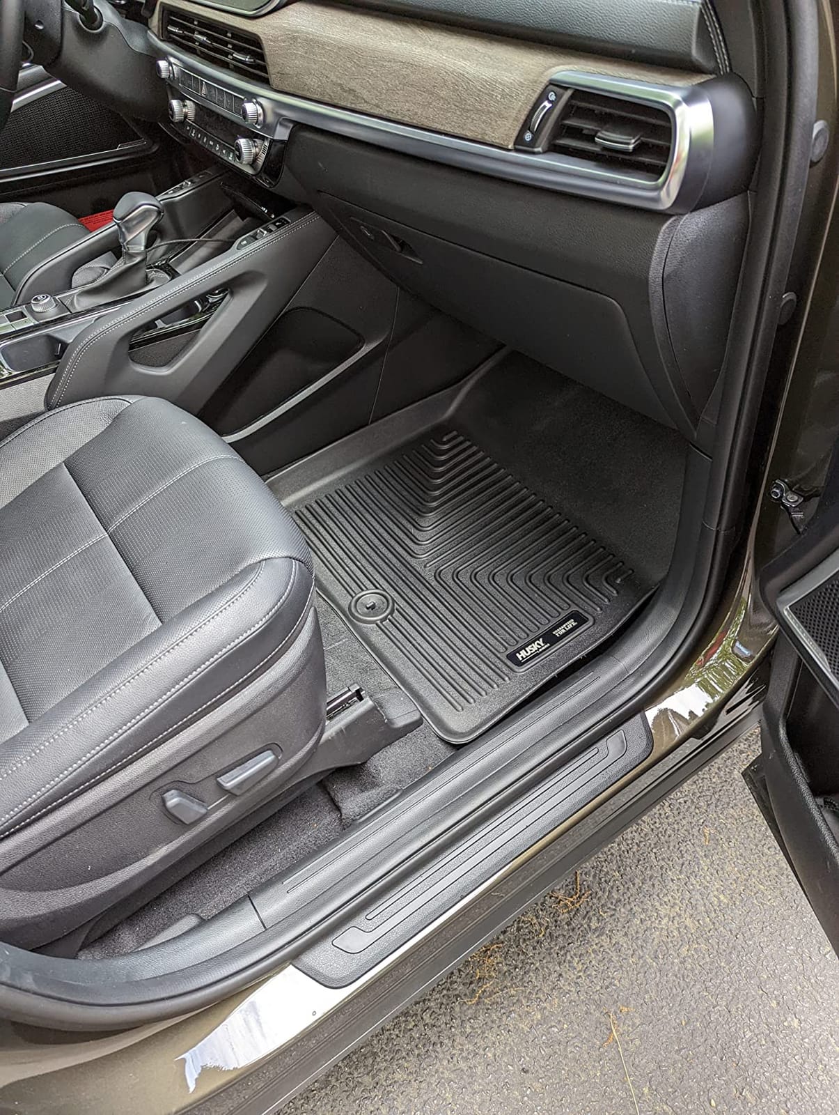 Husky Liners Weatherbeater Floor Mats | Fits 2020-2025 Kia Telluride | Front & 2nd Row, 3-pc Black - 95691 customer photo 2