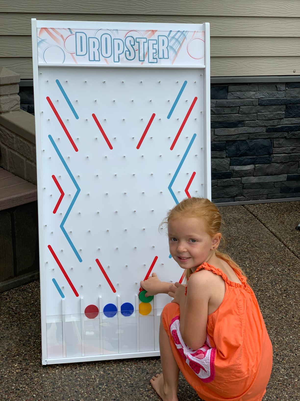 GoSports DROPSTER Prize Drop Game with Customizable Slots - Game Show Style Coin Drop - Great for Trade Show Prizes, Educational Trivia, Party Games & More customer photo 2