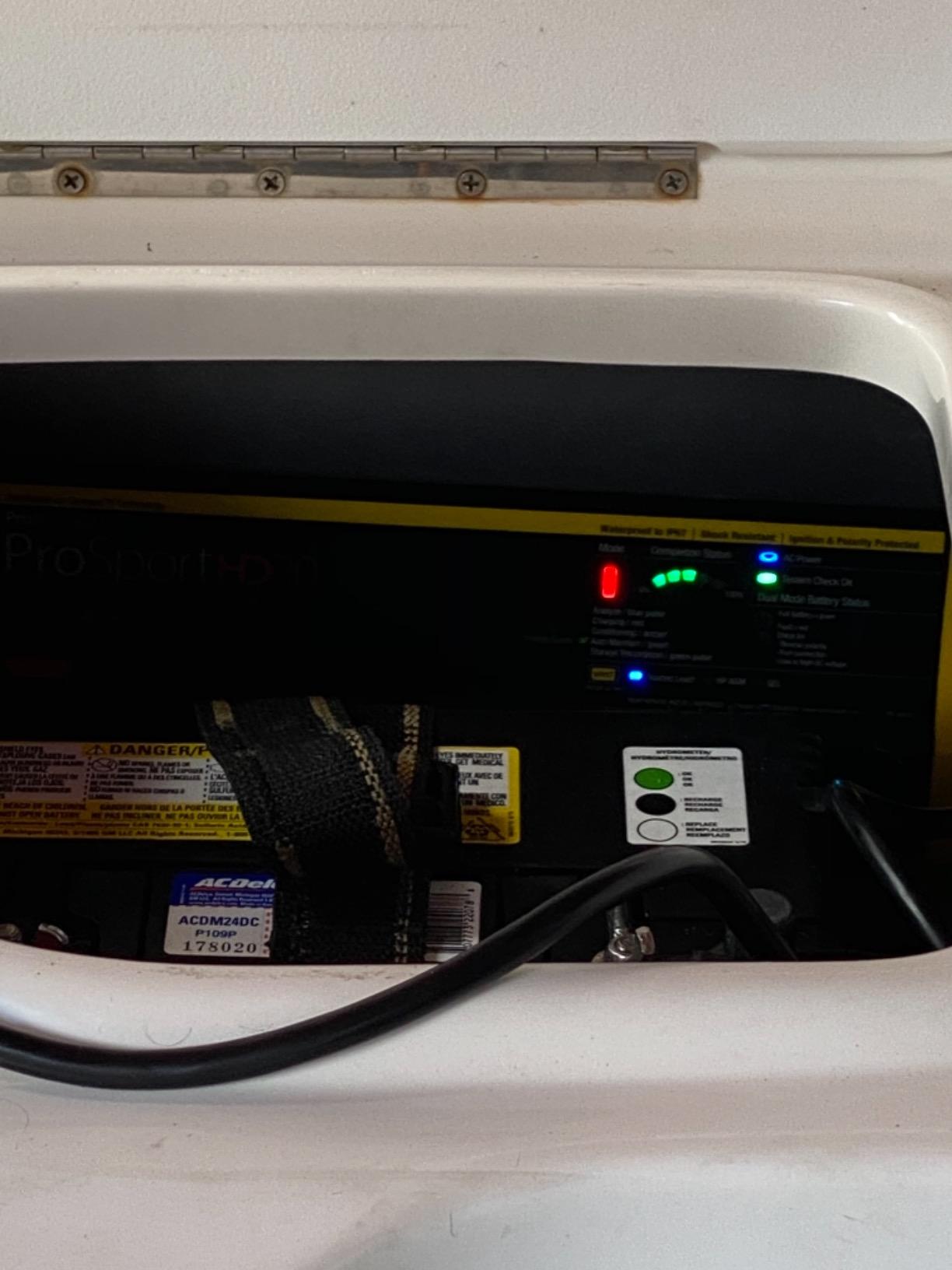 ProMariner 44020 ProSport HD Waterproof Marine Battery Charger, 20 Amp, 2 Bank customer photo 1