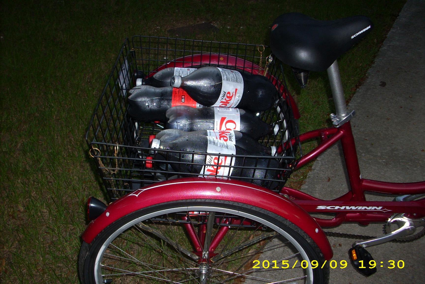 Schwinn Meridian Adult Tricycle, 3 Wheel Cruiser Bike, Single Speed, 26-Inch Wheels, Low Step-Through Frame, Cargo Basket, Rear Cargo Rack, Adjustable Seat, Great for Shopping and Recreation customer photo 2