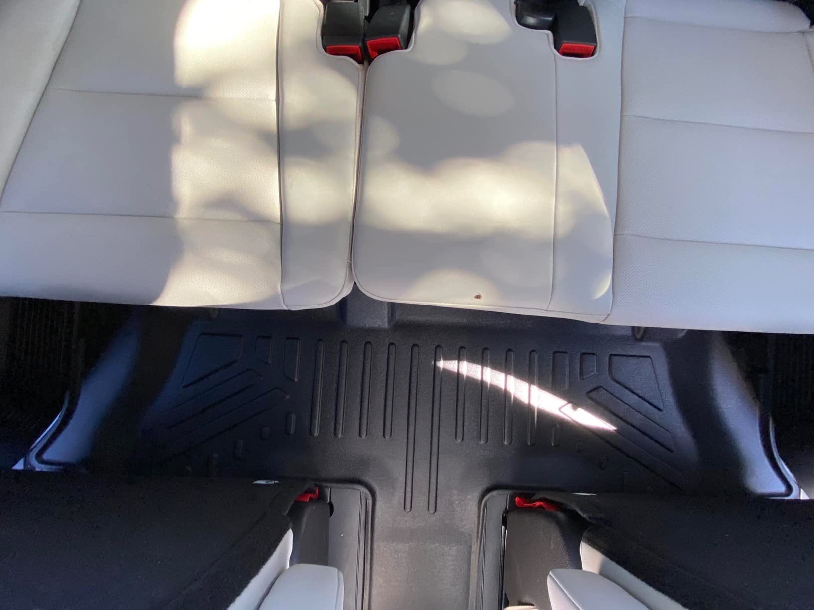 SMARTLINER All Weather Custom Fit 3 Row Floor Mat Liner Set Compatible with 2020-2025 Kia Telluride customer photo 2