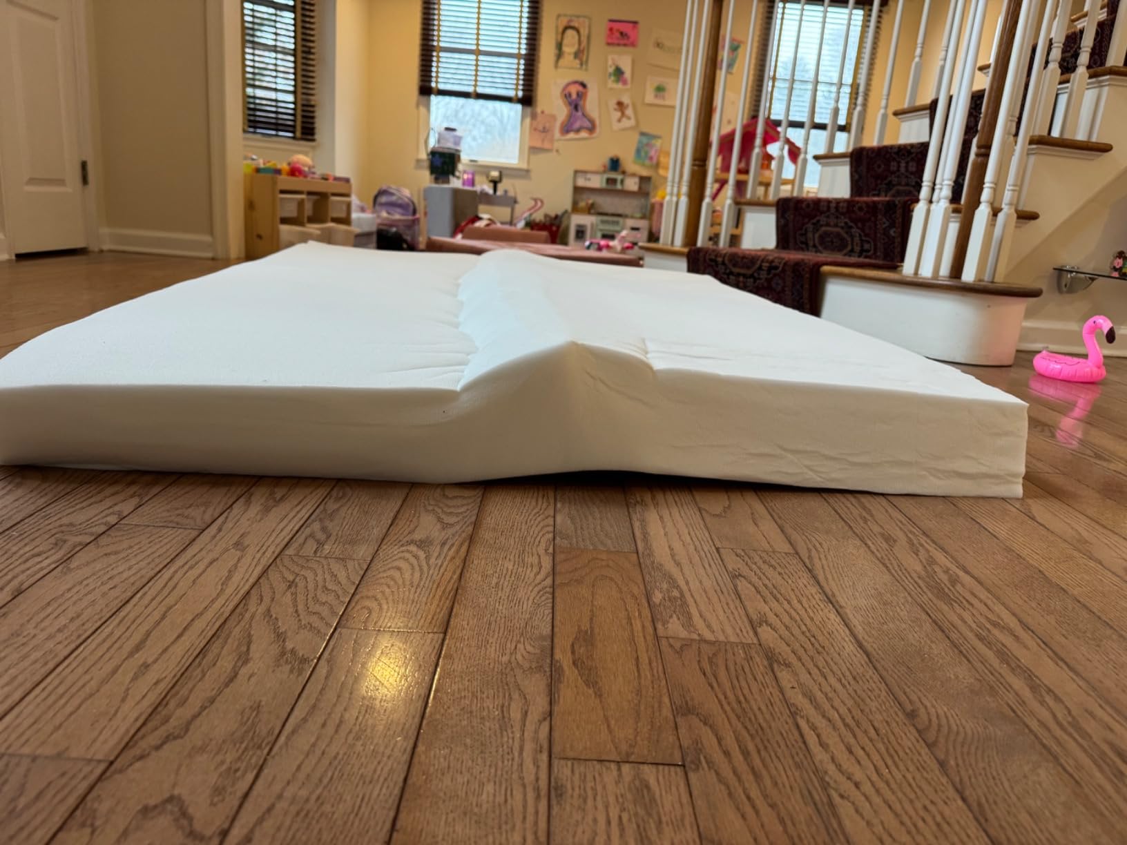 Tumbl Trak Home Practice Mat, 4 ft x 6 ft x 6 in, Soft Pillow Mat, Thick Gymnastics Landing Mat for Home customer photo 1