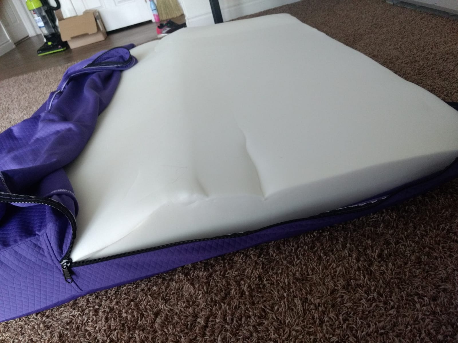 Tumbl Trak Home Practice Mat, 4 ft x 6 ft x 6 in, Soft Pillow Mat, Thick Gymnastics Landing Mat for Home customer photo 2