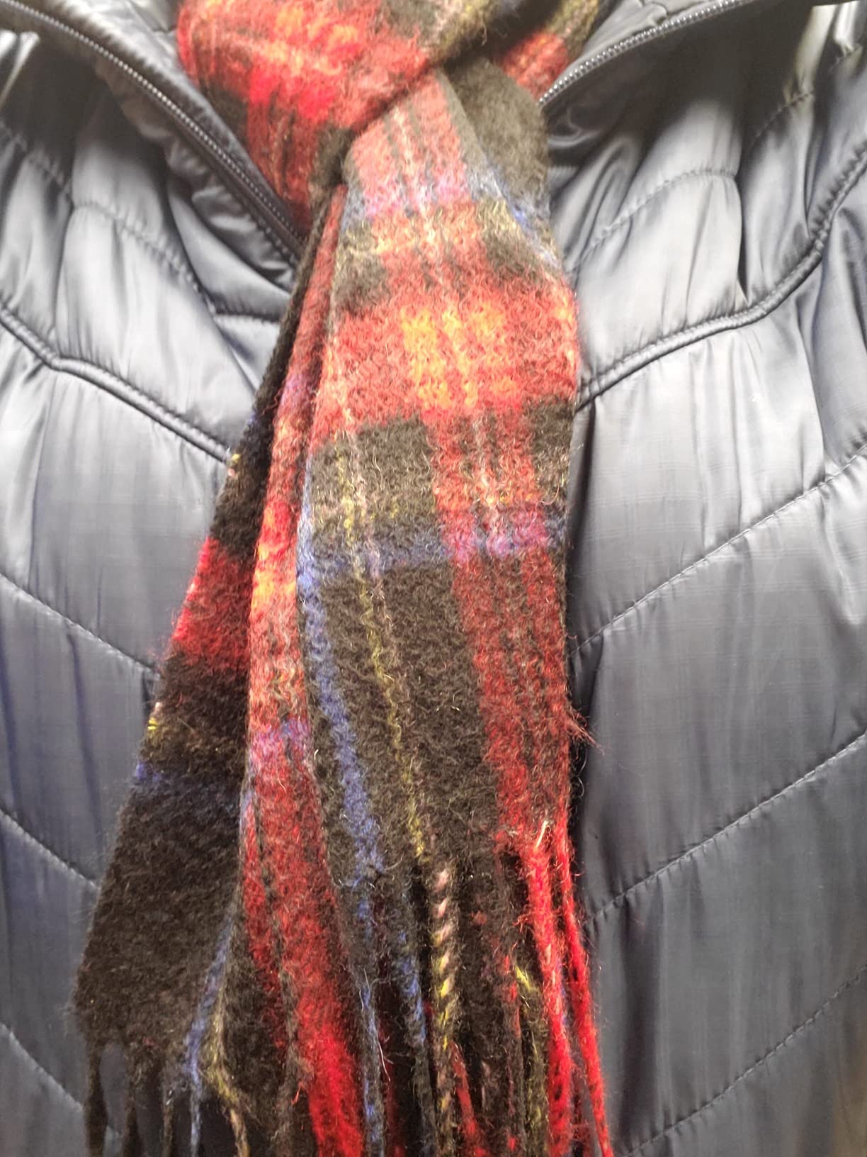 JENNIE LIU Women's 100% Pure Cashmere Scarf for Women customer photo 1