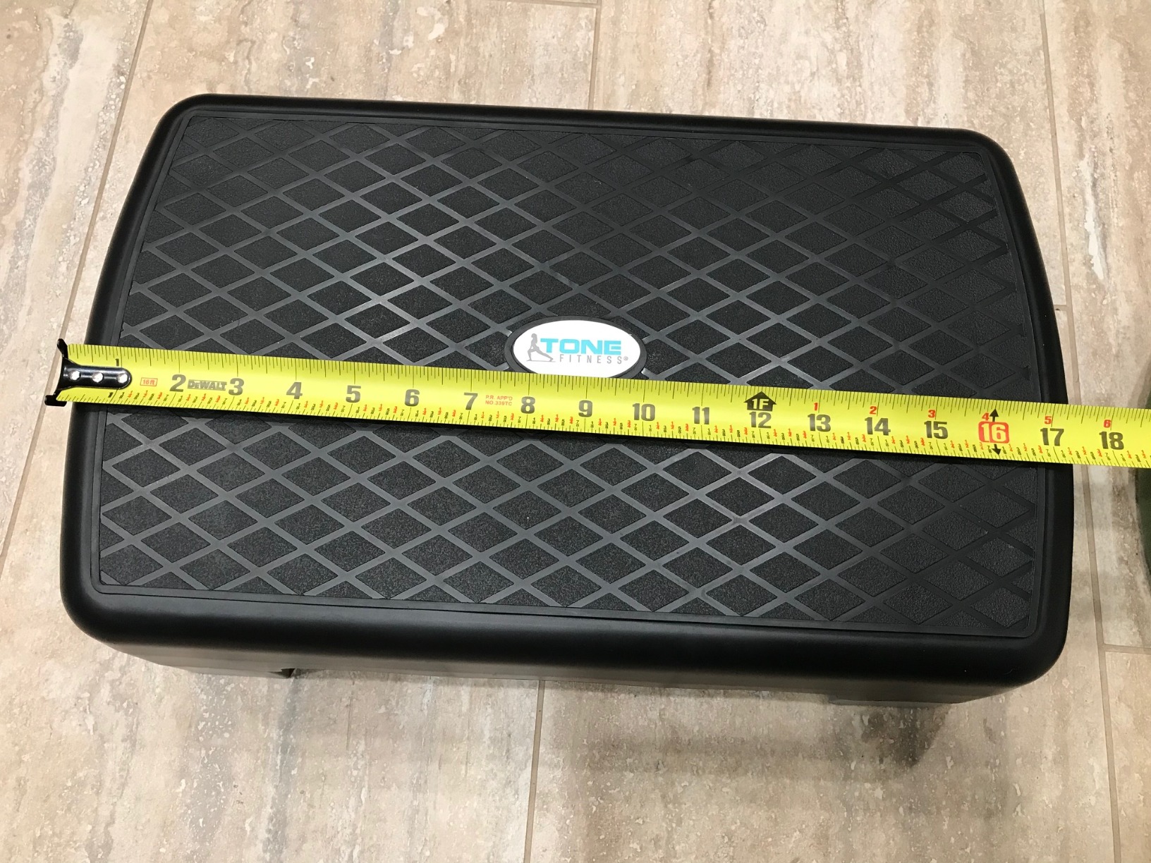 Tone Fitness Compact Aerobic Step Platform | Exercise Step customer photo 1