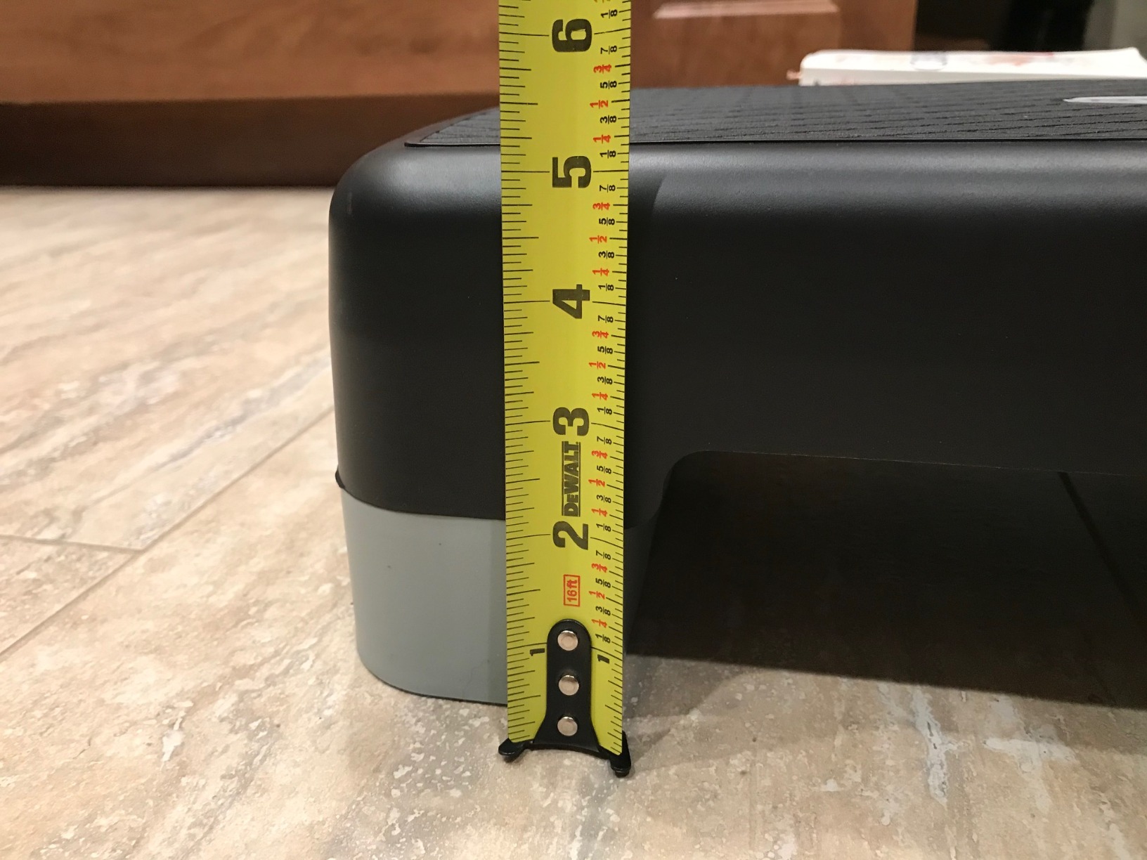 Tone Fitness Compact Aerobic Step Platform | Exercise Step customer photo 2