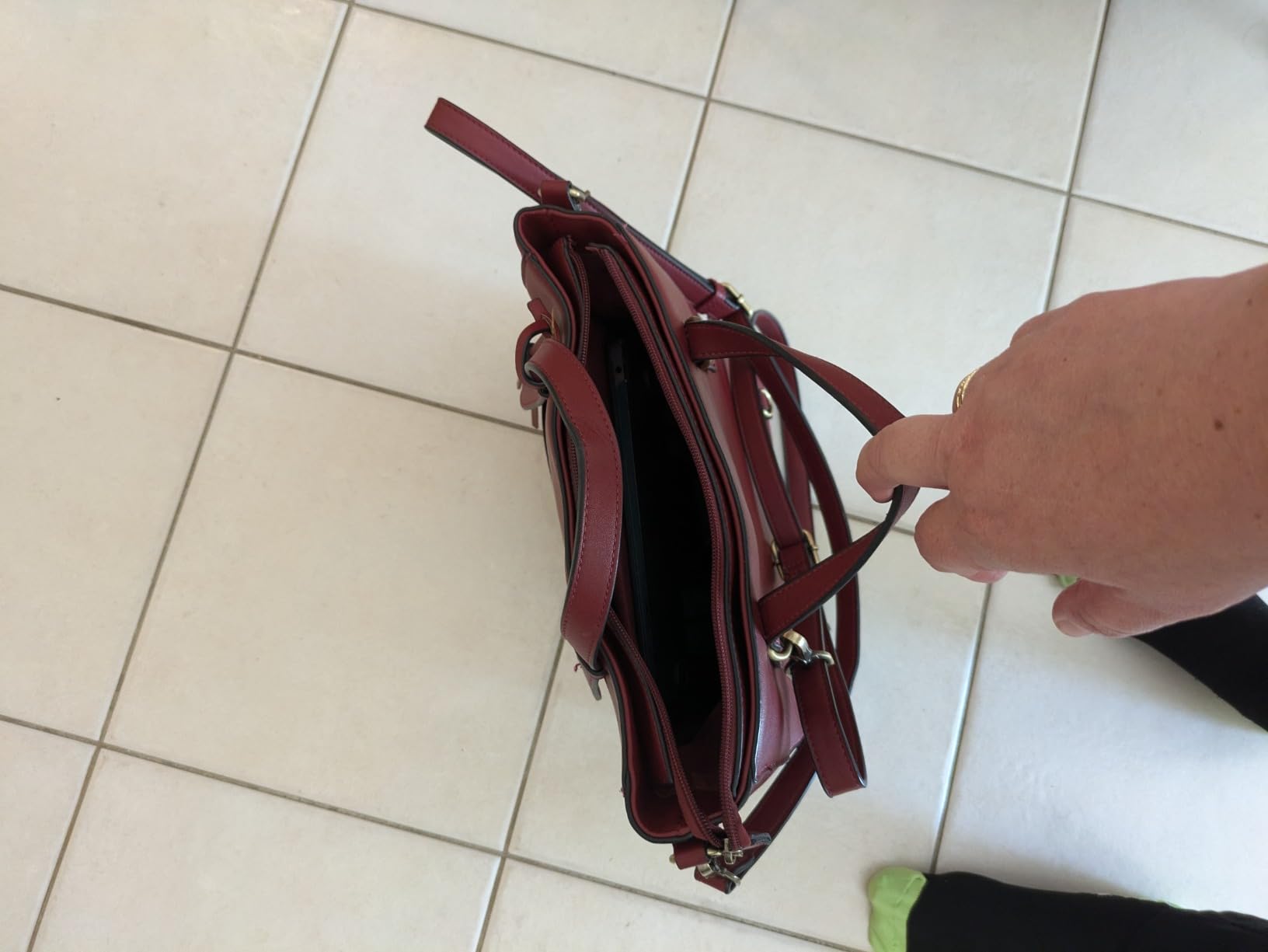 Tote Bag Convertible Backpack for Women Vegan Leather Handbag Multifuction Shoulder Bag customer photo 1