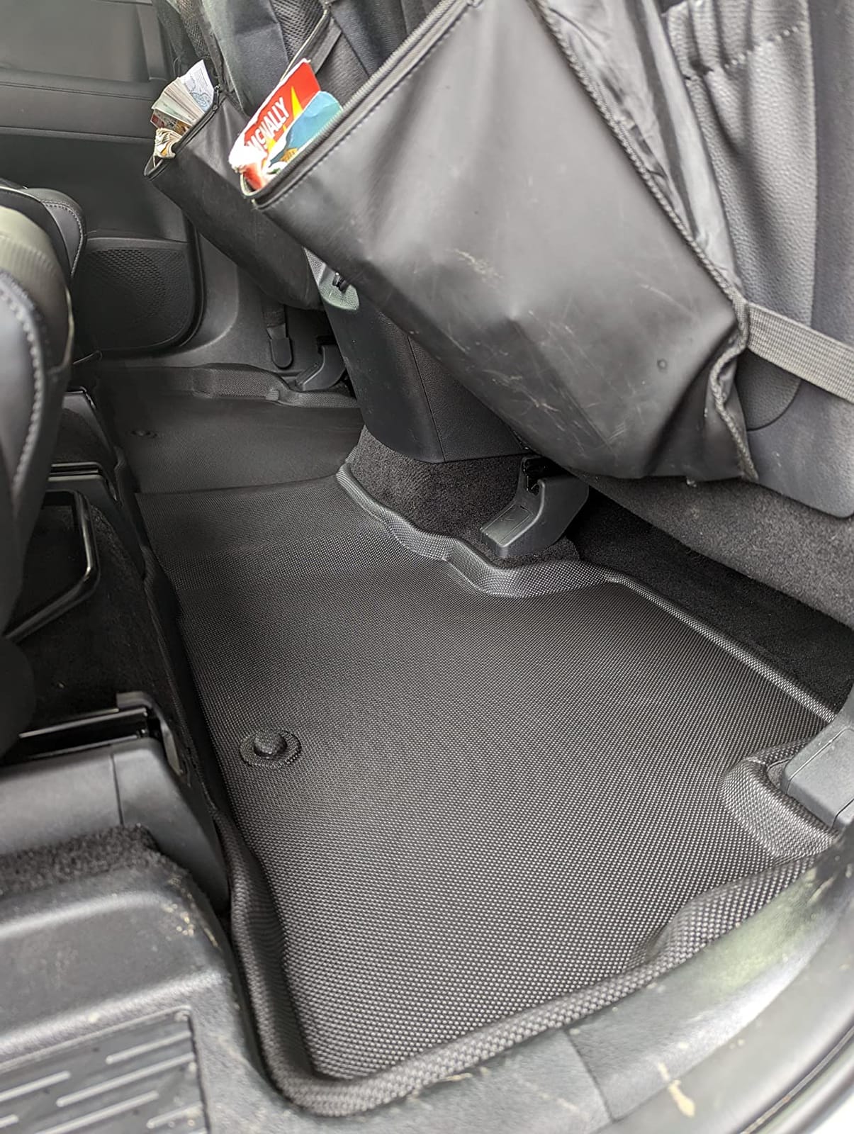 3D MAXpider Custom Fit Kagu Floor Mat (Black) Compatible with Hyundai Palisade 7-Seat 2020-2025 - Full Set customer photo 2