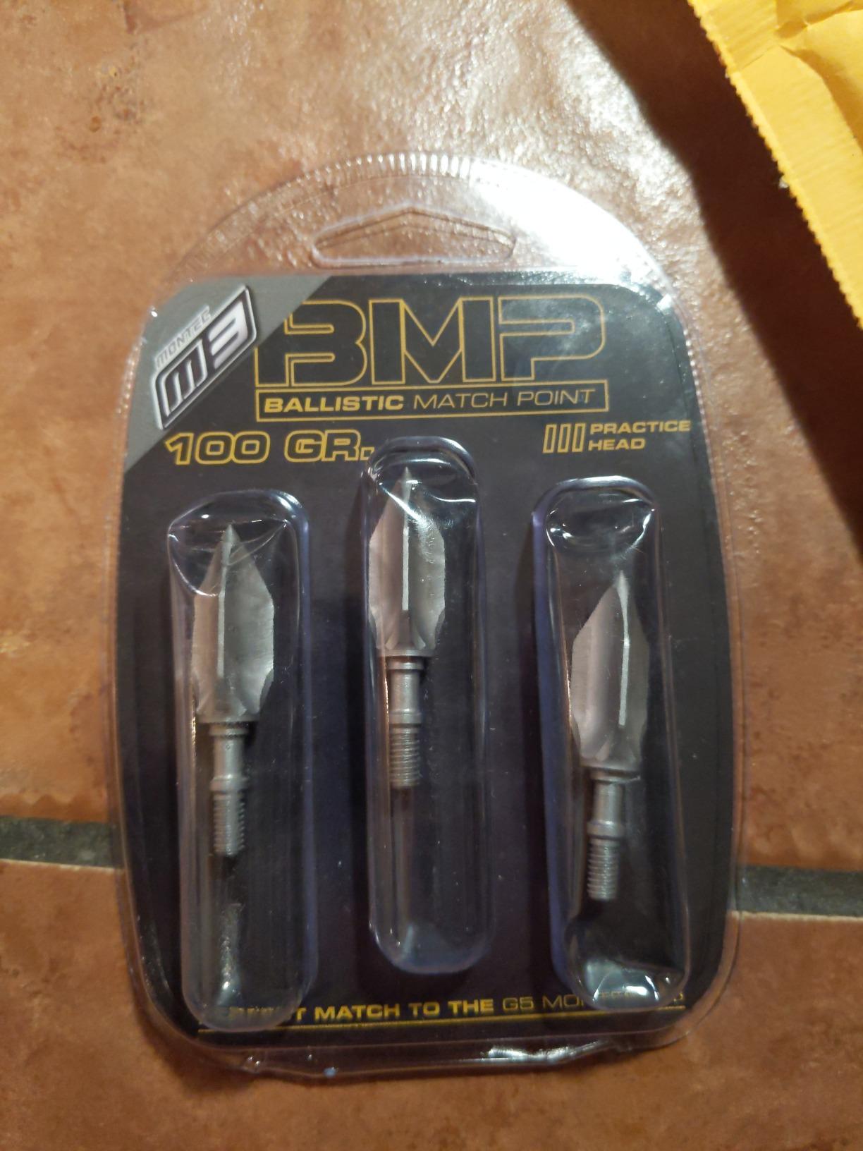 G5 Montec M3 Solid Fixed 3-Blade Broadheads, 3 Pack, Compound & Recurve customer photo 1