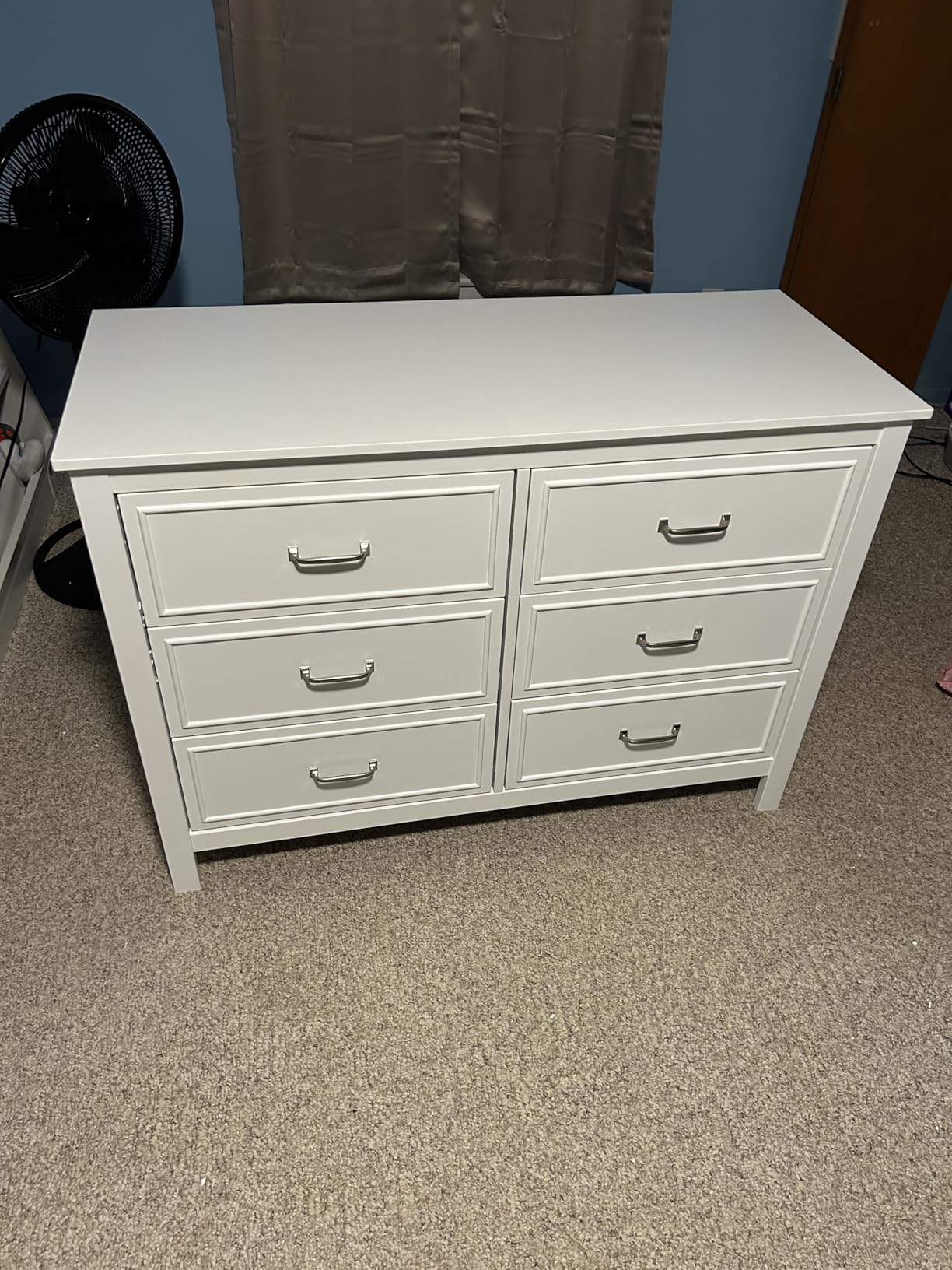 Davinci Charlie 6-Drawer Baby Dresser, GREENGUARD Certified - White customer photo 2