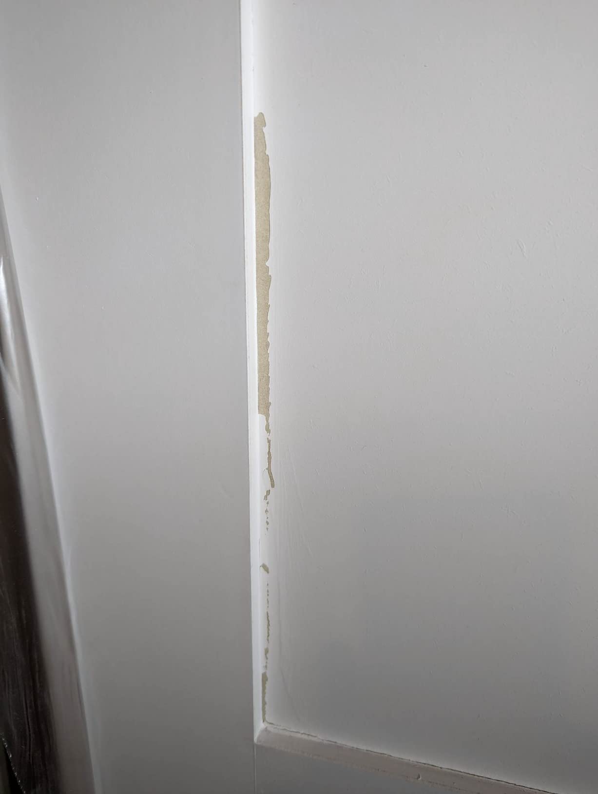 Kimberly Bay 2-Panel Primed White Shaker Slab Door (18x80) customer photo 2