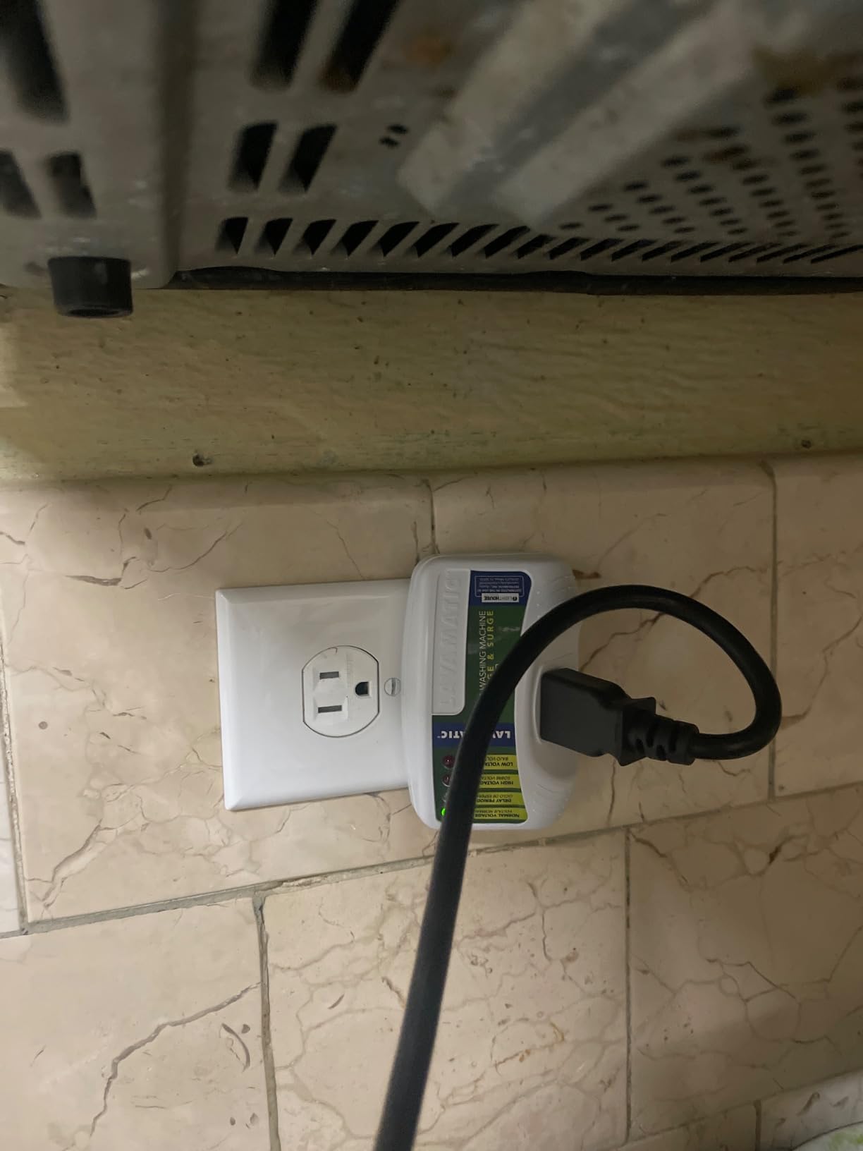 Two Electronic Voltage & Surge Protector Combo - Protect your Refrigerator and Washing Machine Against High and Low Voltage, Brownouts and Spikes customer photo 1
