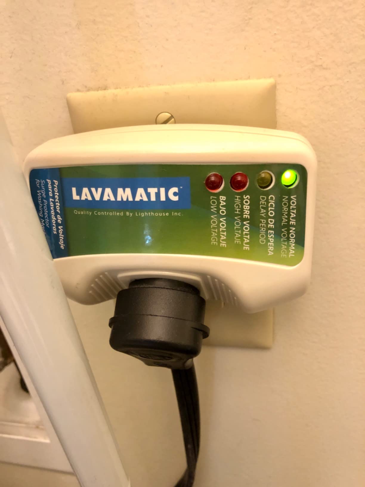 Two Electronic Voltage & Surge Protector Combo - Protect your Refrigerator and Washing Machine Against High and Low Voltage, Brownouts and Spikes customer photo 2