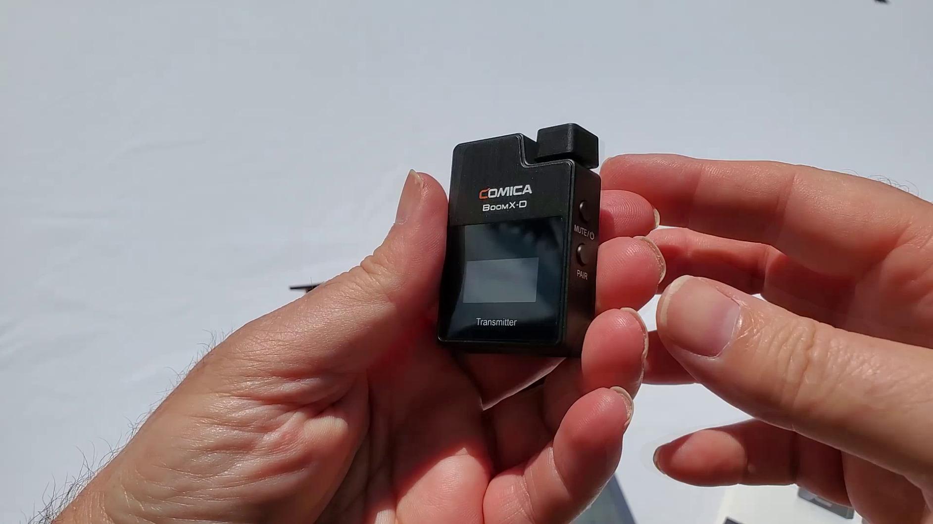 COMICA BoomX-D2 Wireless Lavalier Microphone for Camera iPhone & Android customer photo 2