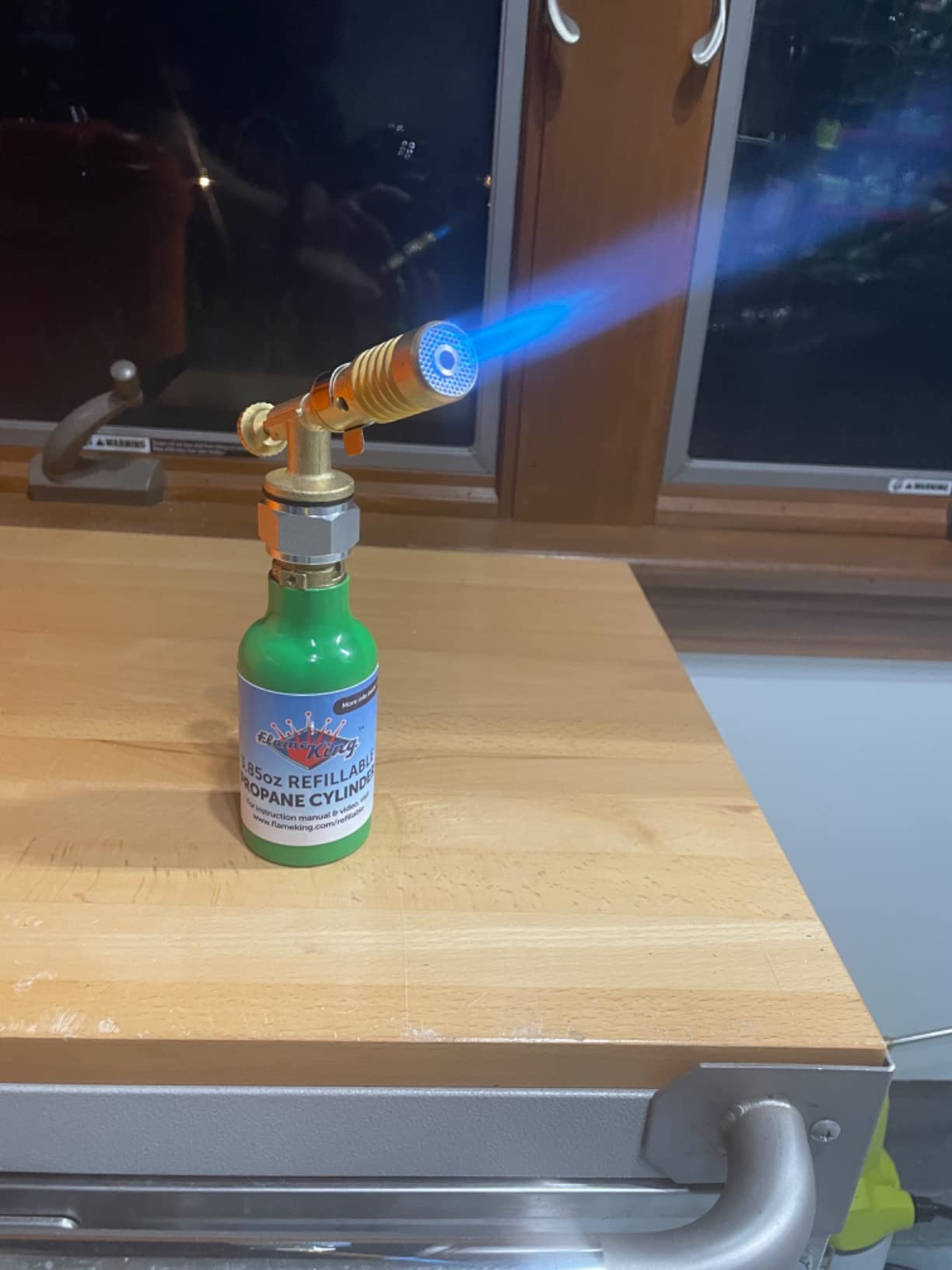 Welding Torch Fueled By MAPP and Propane Gas For Soldering, Glass Blowing, Jewelry customer photo 1