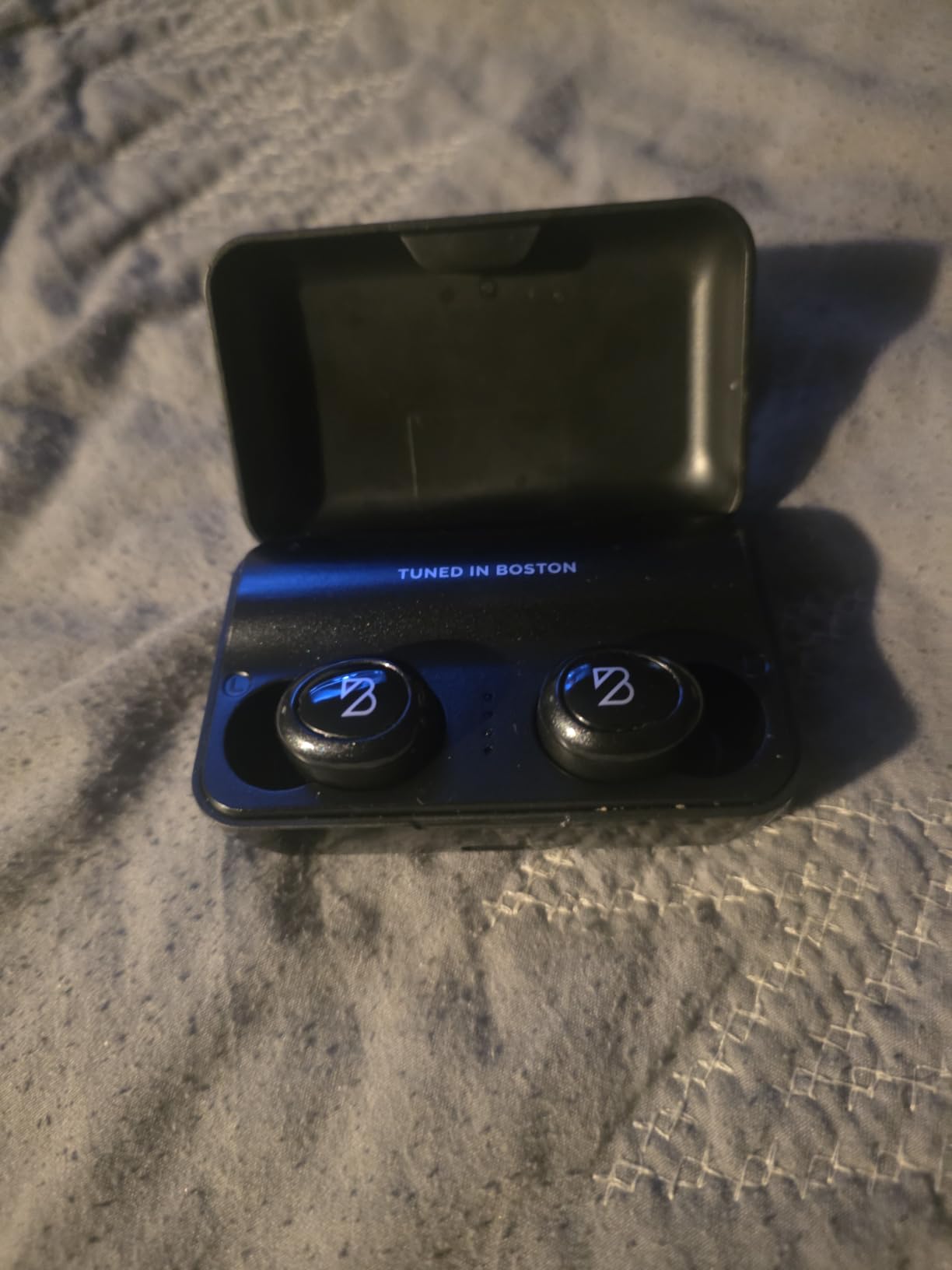 Back Bay Audio Sweatproof Wireless Bluetooth Earbuds,130 Hour Battery Life | Wireless Earbdus for iPhone, Android, Mini Charging Case, TWS Headphones with Microphone, Gift for Runners customer photo 1