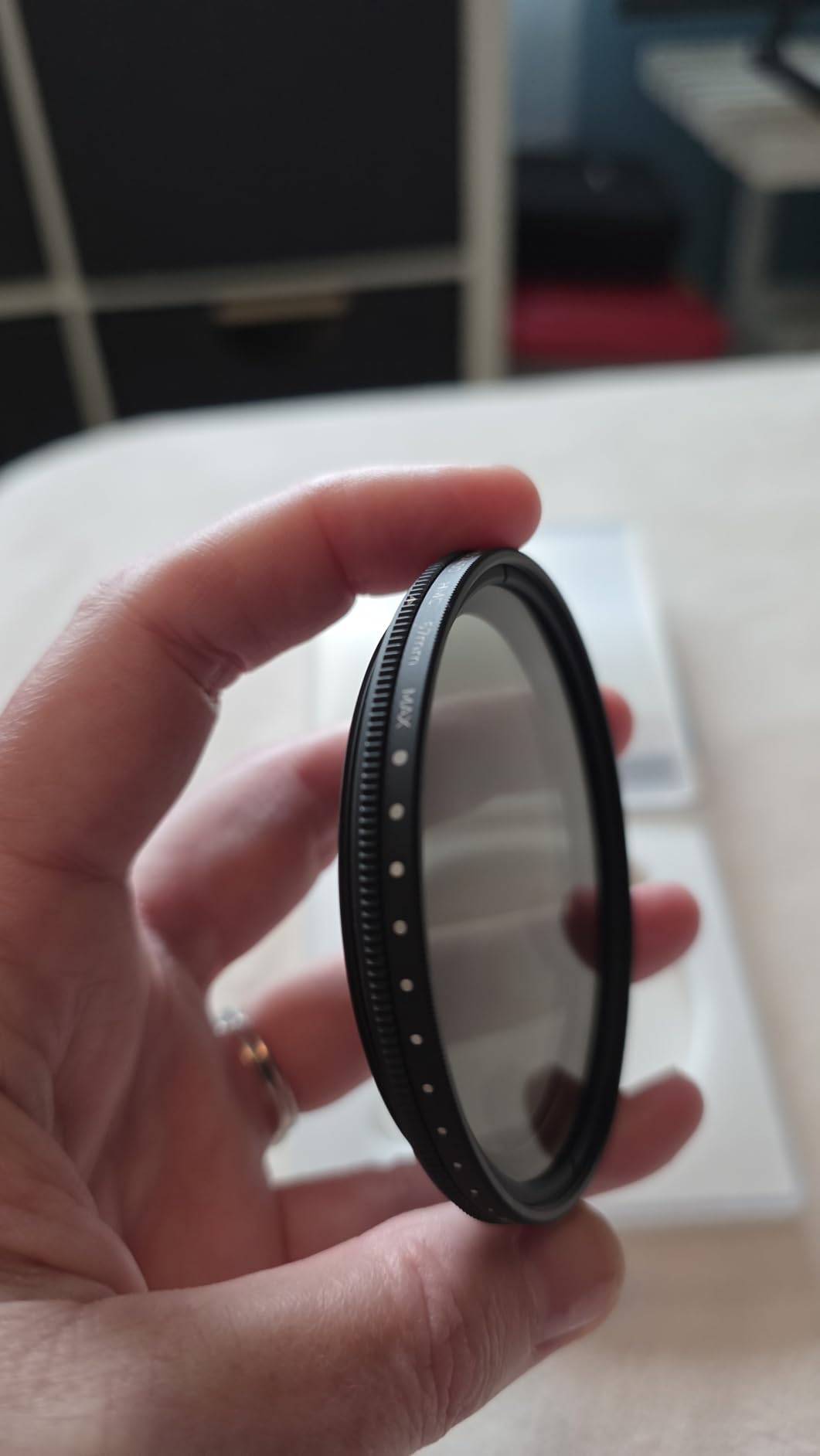 K&F CONCEPT 82mm Variable ND Lens Filter ND2-ND400 (1-9 Stops) Ultra Slim customer photo 1