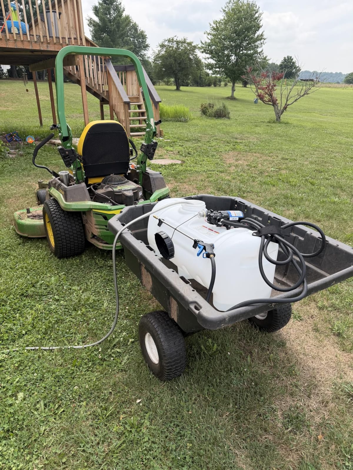 Master Mfg 25-Gallon Deluxe UTV & ATV Spot Sprayer - 2.2GPM, 70PSI Max customer photo 2