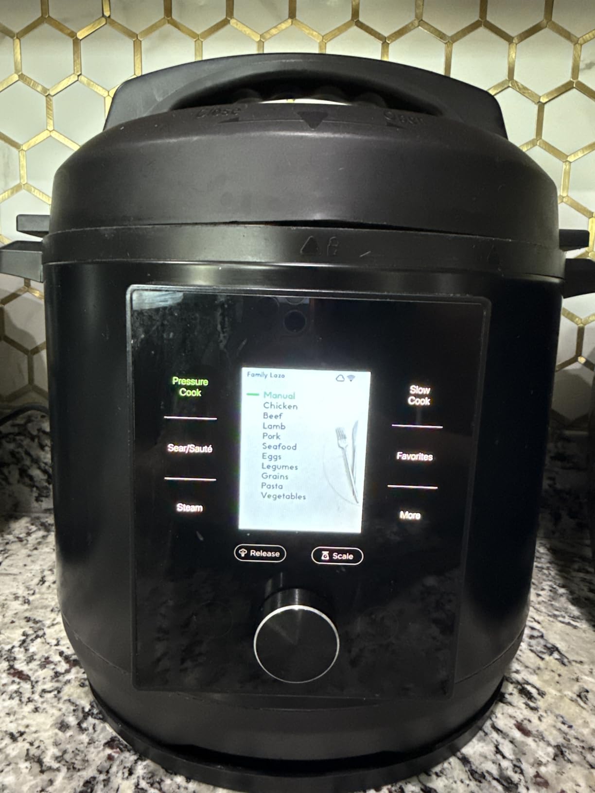 CHEF iQ Smart Pressure Cooker with WiFi and Built-in Scale - 10-in-1 Multicooker with 500+ Guided Recipes - 6 Quart customer photo 2
