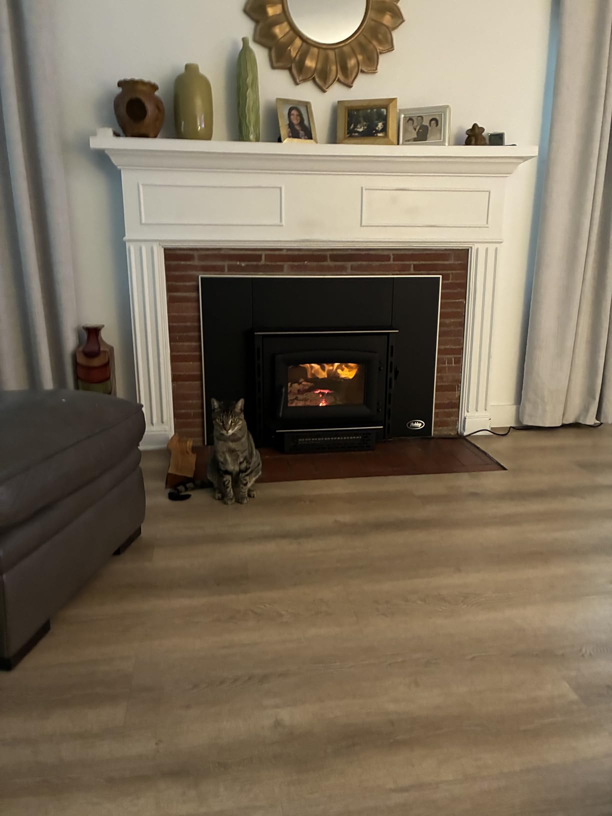 Ashley Hearth AW1820E 1,200 Sq. Ft. Wood Stove Insert, Black customer photo 1