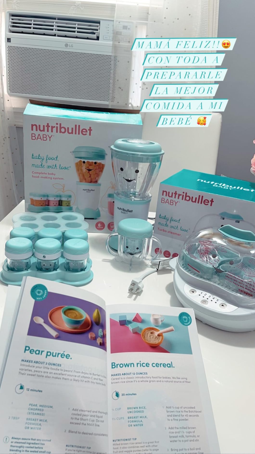 NutriBullet NBY-50100 Baby Complete Food-Making System, 32-Oz customer photo 1