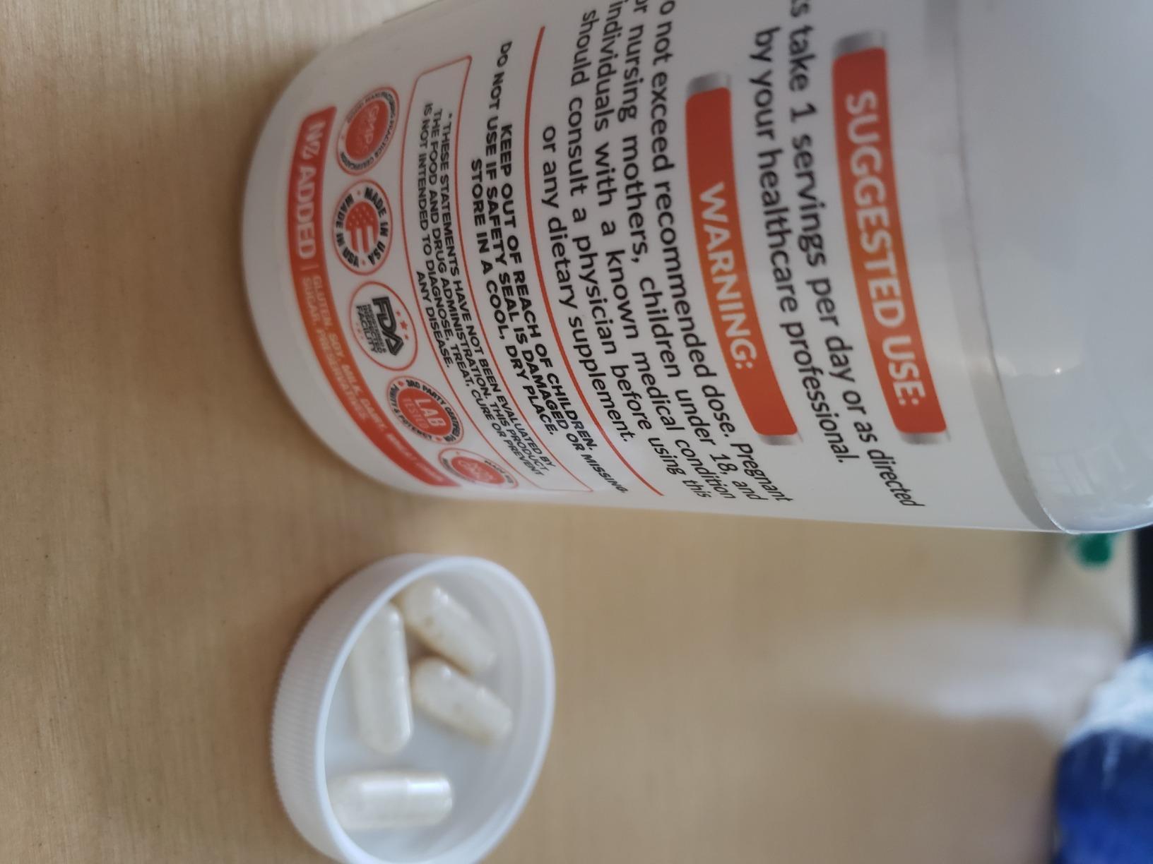 Wholesome Wellness Liposomal Vitamin C Capsules (200 Pills 1500mg Buffered) customer photo 2