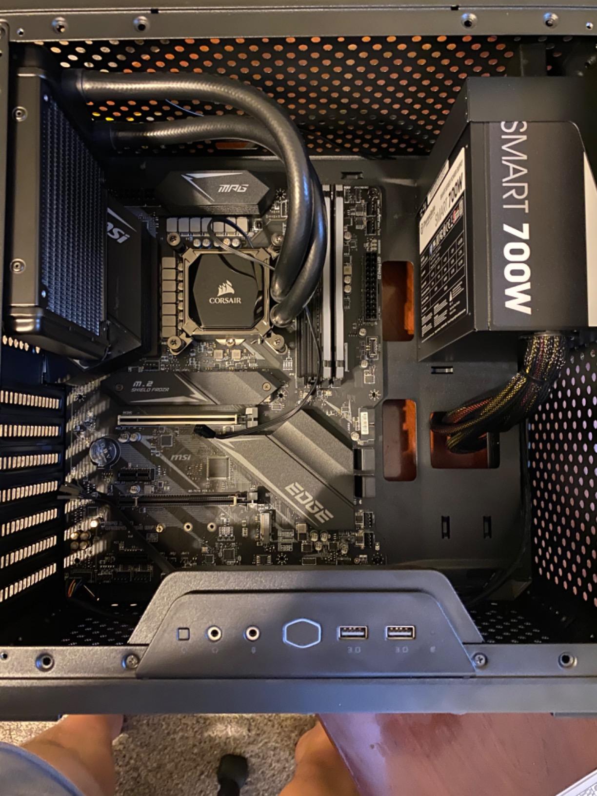 Intel Core i5-10600K Desktop Processor 6 Cores up to 4.8 GHz Unlocked LGA1200 (Intel 400 Series Chipset) 125W customer photo 1