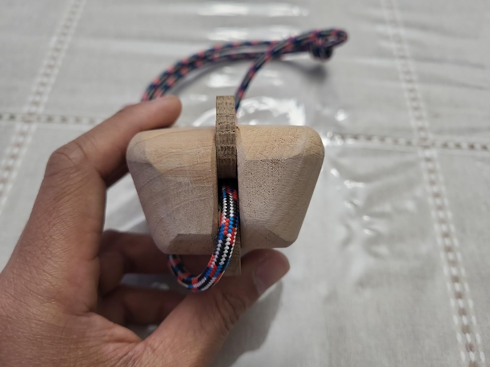 Ucraft Pocket-Sized Climbing Hangboard. Portable Fingerboard for Training and Warm-up customer photo 1