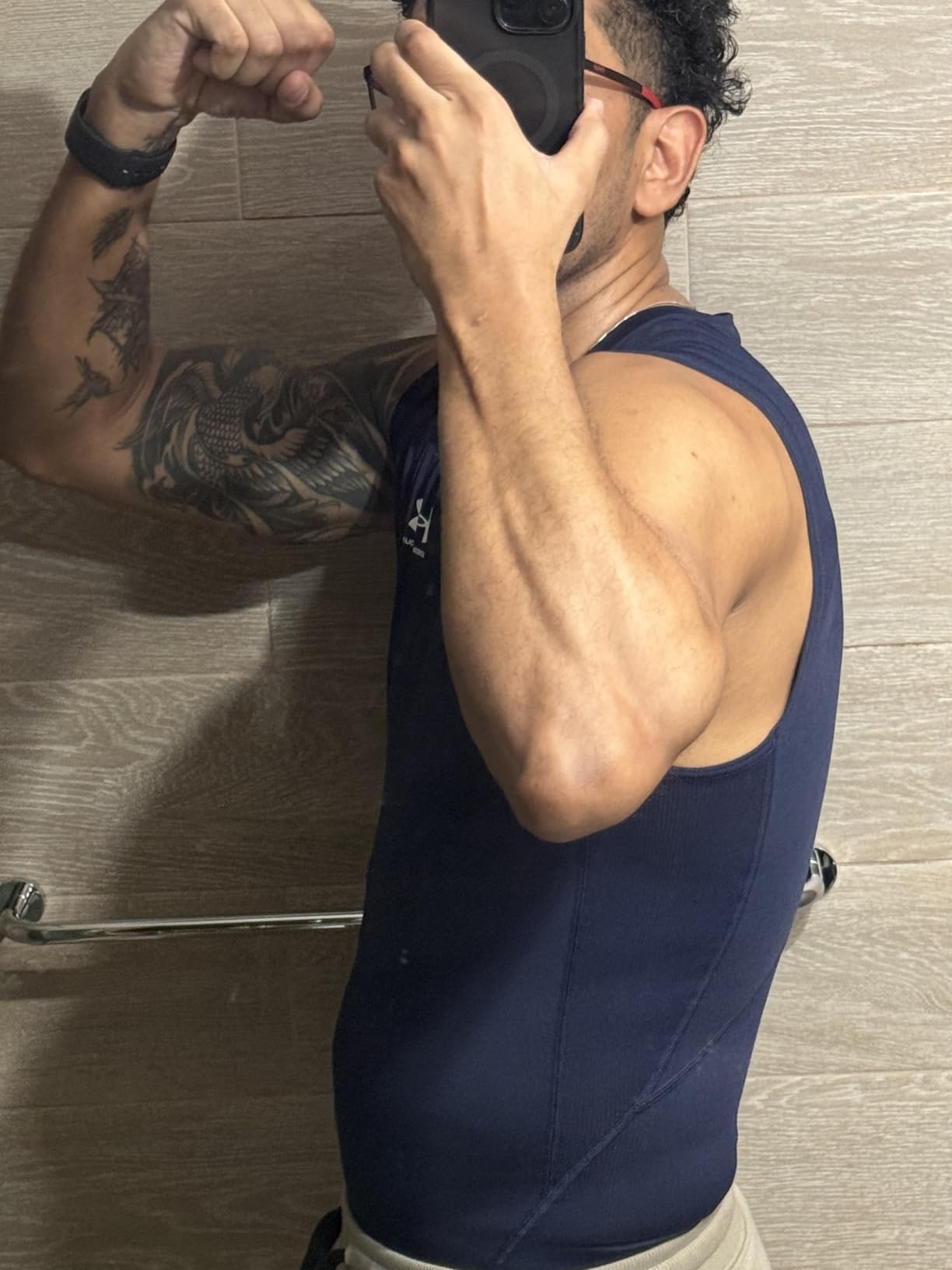 Under Armour Men's HeatGear Compression Sleeveless T-Shirt customer photo 2