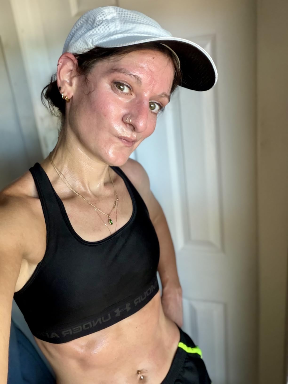 Women's Crossback Mid Impact Sports Bra customer photo 1