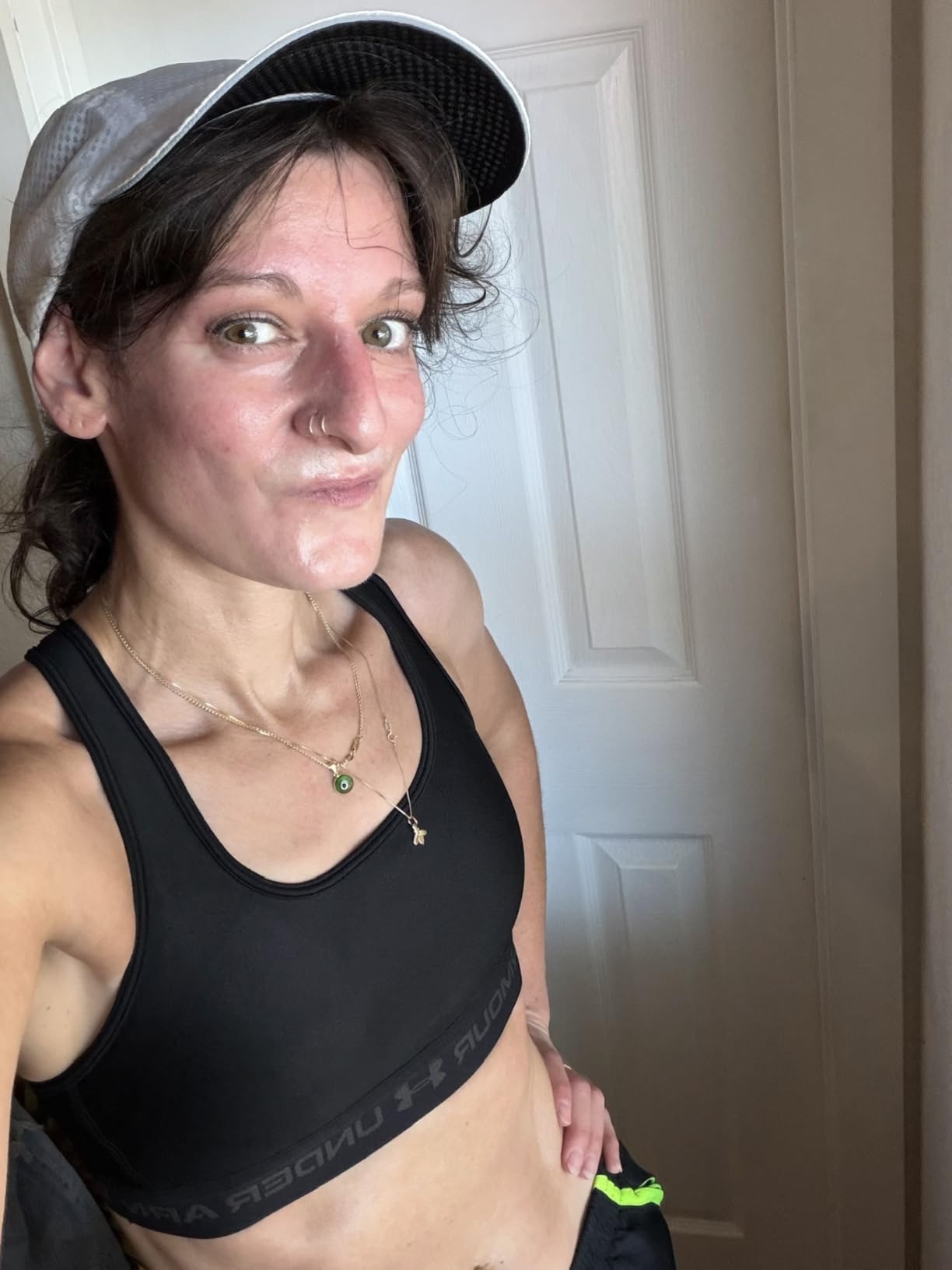 Women's Crossback Mid Impact Sports Bra customer photo 2