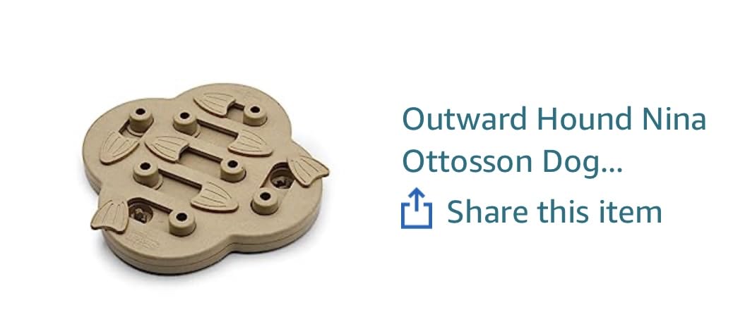 Outward Hound Nina Ottosson MultiPuzzle Dog Toy Treat Puzzle, 15