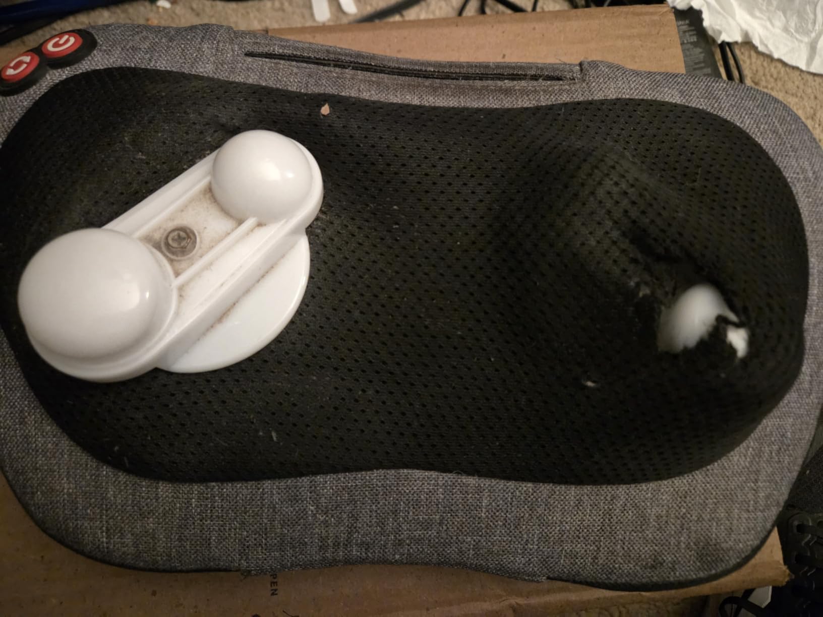 VIKTOR JURGEN Shiatsu Back Massager with Heat, Deep Tissue for Pain Relief customer photo 1