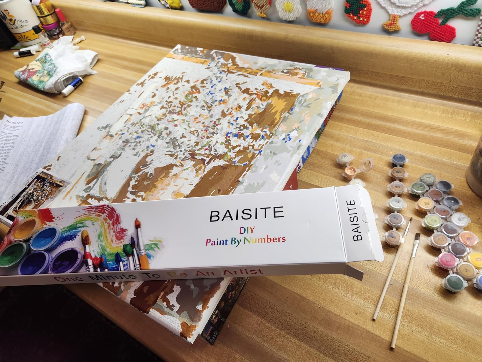 BAISITE Paint by Numbers Kit for Adults,16