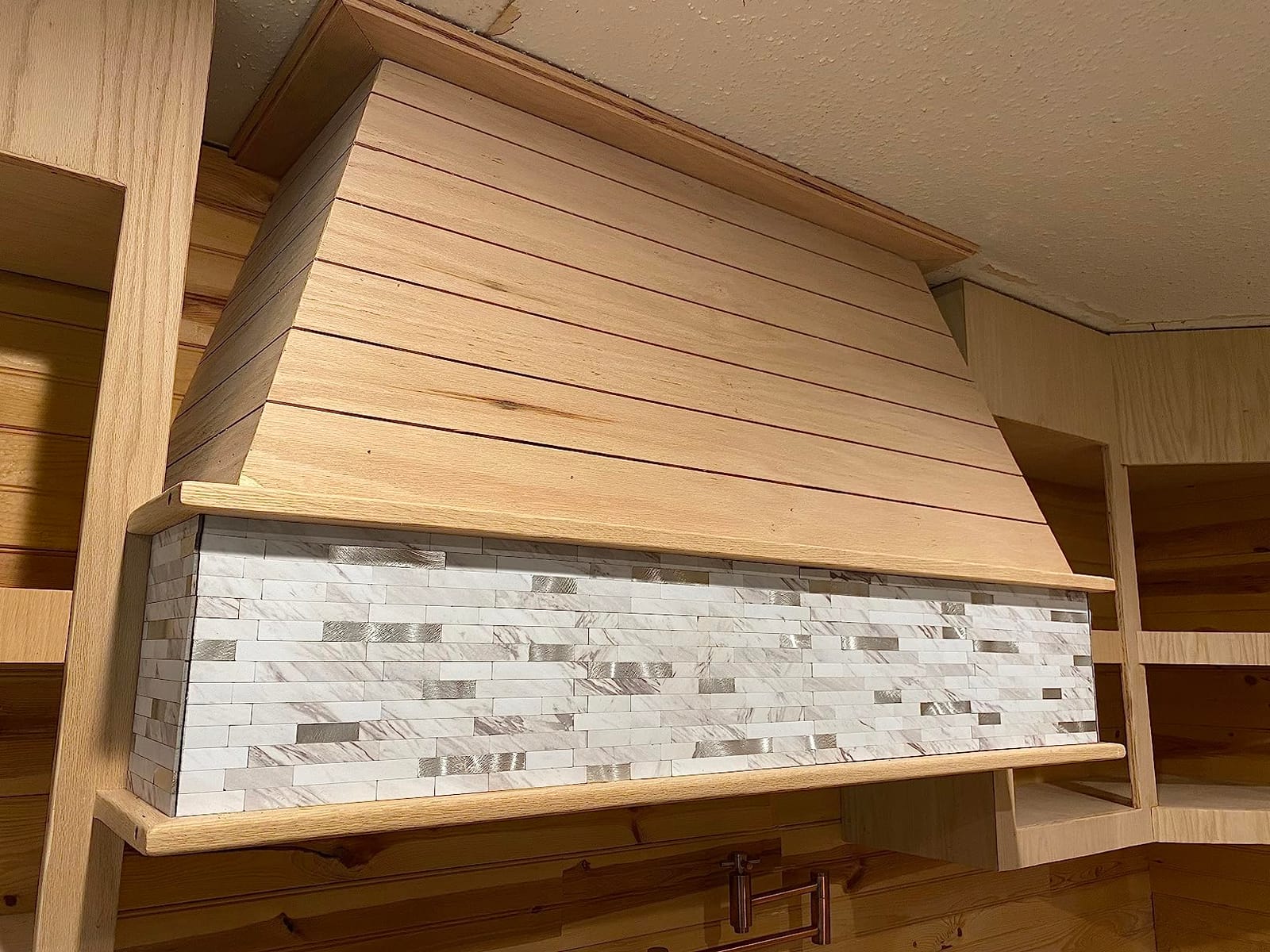 SINDA 48 inch Built-in/Insert Range Hood 1150 CFM, Stainless Steel Under Cabinet Range Hood Kitchen Vent Hood with Liner and SINDA Internal Motor, 4-Speed Fan, Adjustable Lights, Baffle Filter customer photo 2