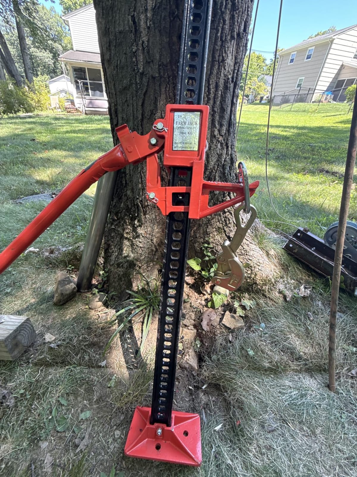 QWORK 2 T Cable Grip Wire Grip Steel Rope Jaw Puller for Wire Rope, Pulling 4408 Lbs customer photo 1