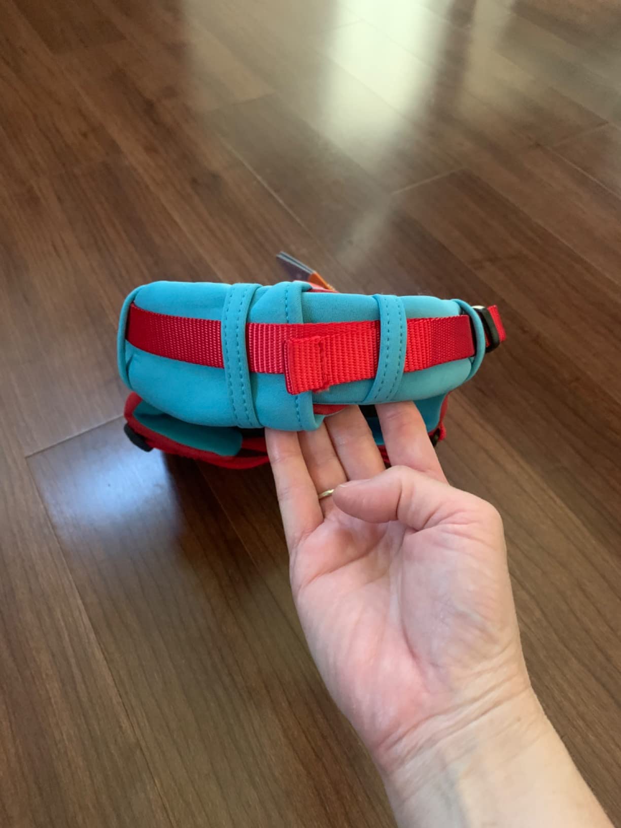 Kurgo Surf n' Turf Life Jacket, Chili Red, Extra Large | Life Vest for Active Water Dogs, 2 Control Handles, 3 Adjustment Points, Reflective Trim, Leash Attachment, Machine Washable customer photo 2