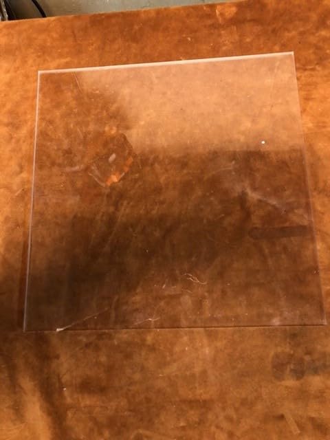 CALPALMY (2-Pack) 24 x 36 Clear Acrylic Sheet Plexiglass 1/4