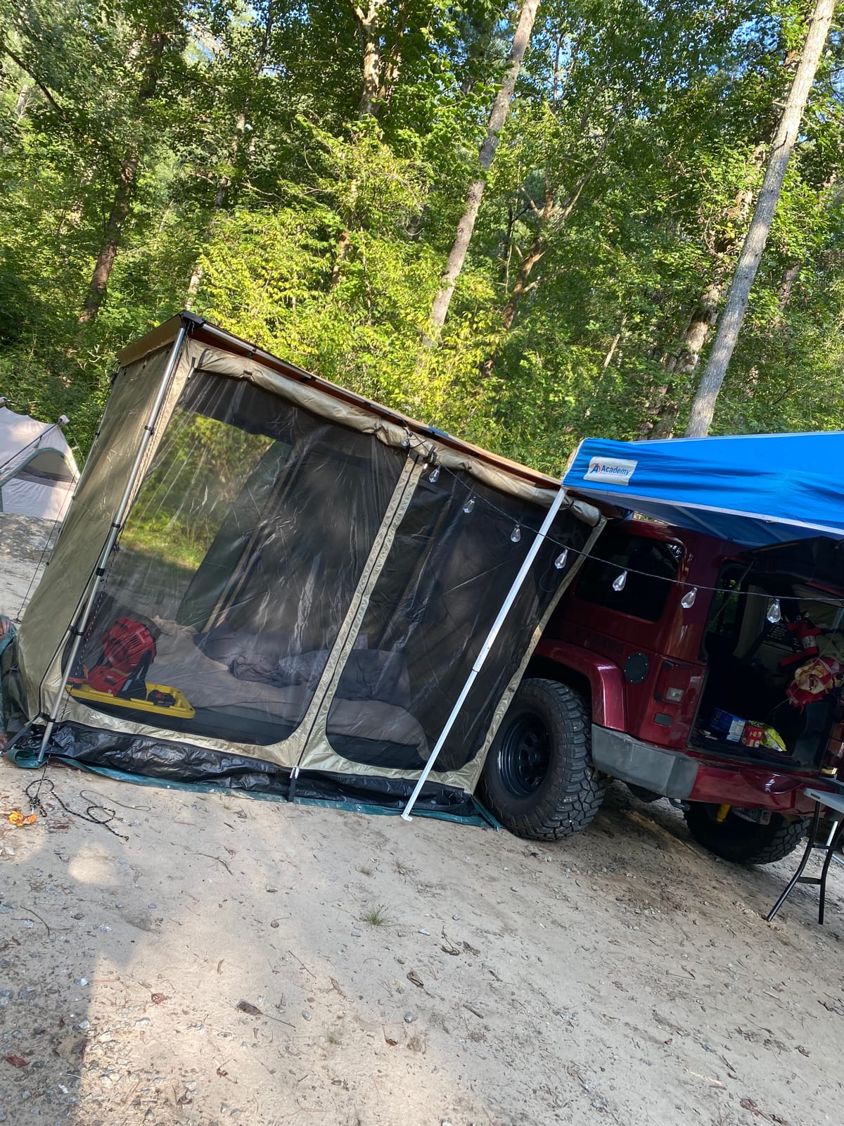 ARB 4x4 Accessories 814410 Retractable Awning with Led Light Strip Included 2500x2500mm 8.2 Feet, Ideal for Camping, Roadtrips, Outdoor Trips, Travel, Expeditions, RV, Camper, 4x4 and SUV customer photo 1