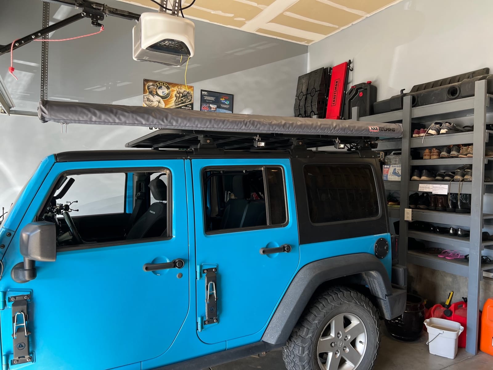 ARB 4x4 Accessories 814410 Retractable Awning with Led Light Strip Included 2500x2500mm 8.2 Feet, Ideal for Camping, Roadtrips, Outdoor Trips, Travel, Expeditions, RV, Camper, 4x4 and SUV customer photo 2