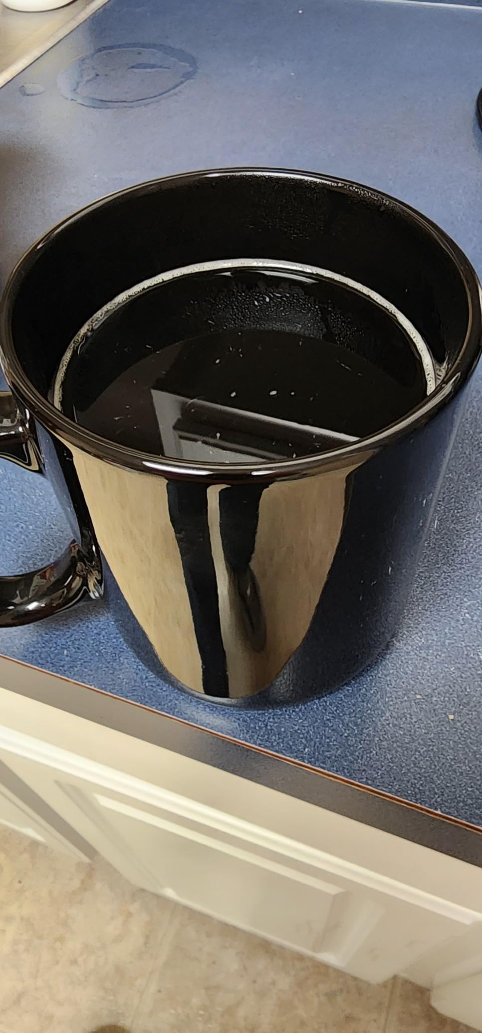 BYCNZB 30oz Super Large Ceramic Coffee Mugs Large Handles Set of 2 (black) customer photo 2